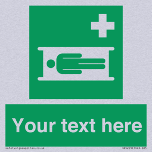 Custom Stretcher Sign